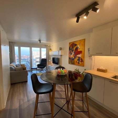 Moderne Studio Aan Zee Apartment Oostende Bagian luar foto