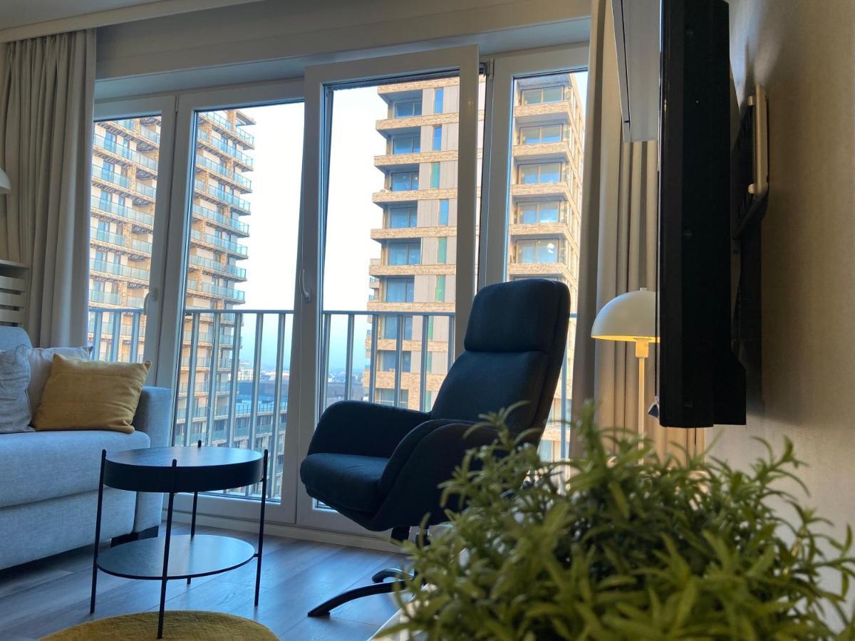 Moderne Studio Aan Zee Apartment Oostende Bagian luar foto