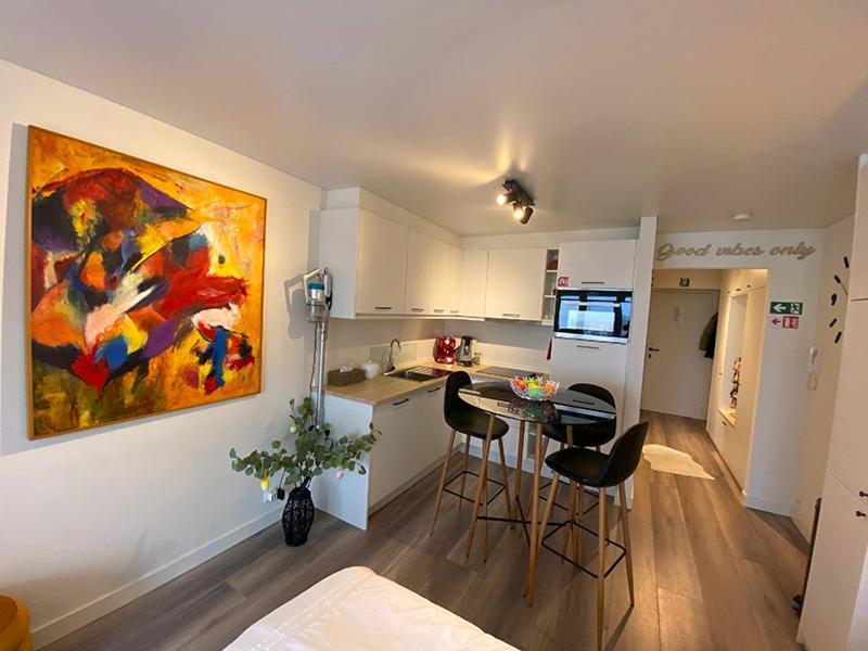Moderne Studio Aan Zee Apartment Oostende Bagian luar foto