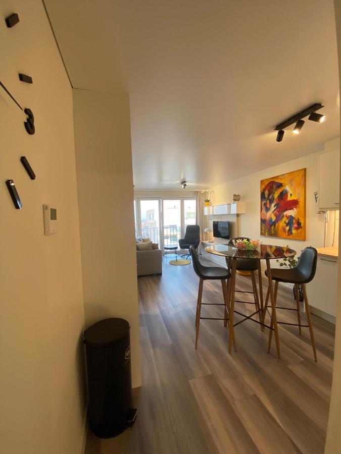 Moderne Studio Aan Zee Apartment Oostende Bagian luar foto