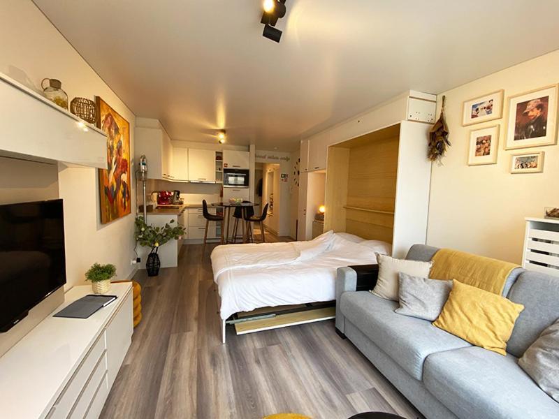 Moderne Studio Aan Zee Apartment Oostende Bagian luar foto